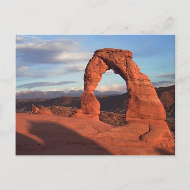 Carte Postale Parc national de Plain Arches, Arche Delicate de l (Devant)