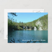 Carte Postale Parc national de Plitvice (Devant / Derrière)