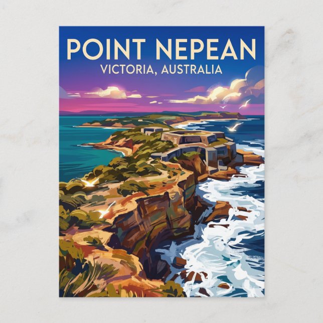 Carte Postale Parc national de Point Nepean Australie (Devant)