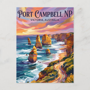 Carte Postale Parc national de Port Campbell en Australie