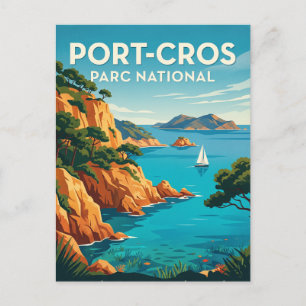 Carte Postale Parc national de Port-Cros France