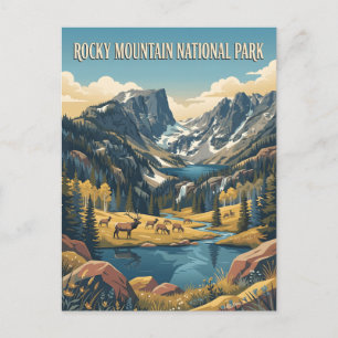 Carte Postale Parc national de Rocky Mountain Colorado Voyage Ré