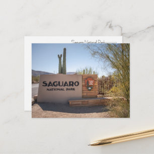 Carte Postale Parc national de Saguaro, Arizona – Désert