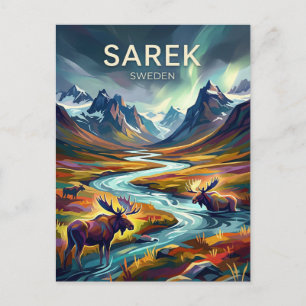Carte Postale Parc national de Sarek Suède