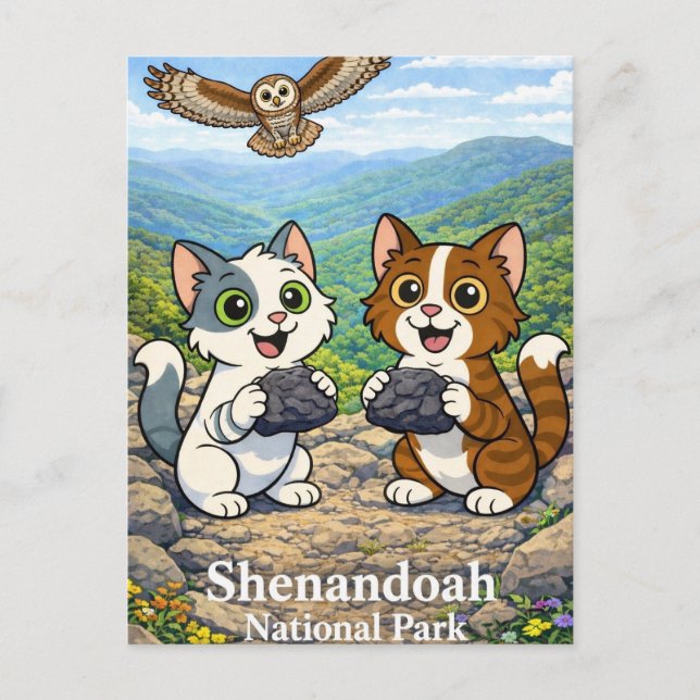 Carte Postale Parc national de Shenandoah (Devant)