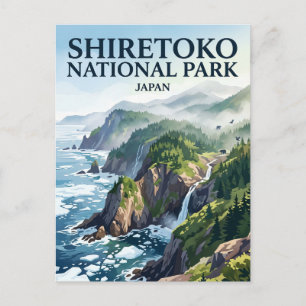 Carte Postale Parc national de Shiretoko Japon