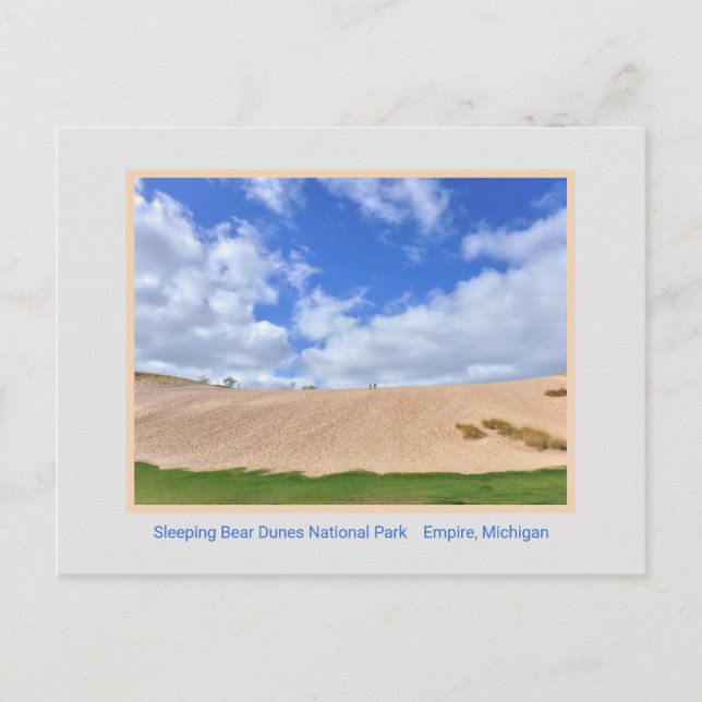 CARTE POSTALE PARC NATIONAL DE SLEEPING BEAR DUNE/GRANDE DUNE SO (Devant)