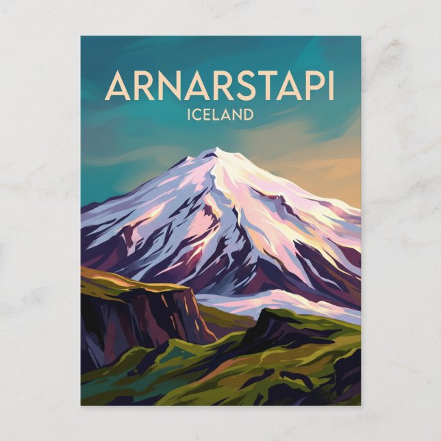 Carte Postale Parc national de Snæfellsjökull Islande (Devant)