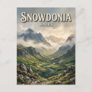 Carte Postale Parc national de Snowdonia Beddgelert Pays de Gall
