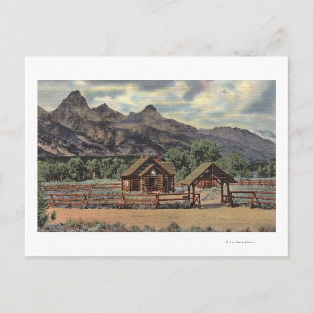 Carte Postale Parc national de Teton, WY (Devant)