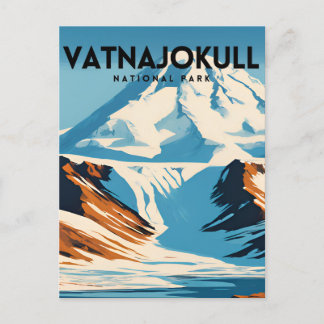 Carte Postale Parc national de Vatnajokull