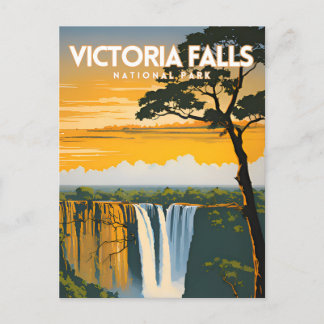 Carte Postale Parc national de Victoria Falls