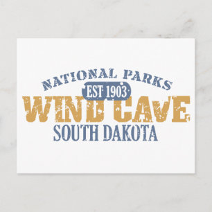 Carte Postale Parc national de Wind Cave