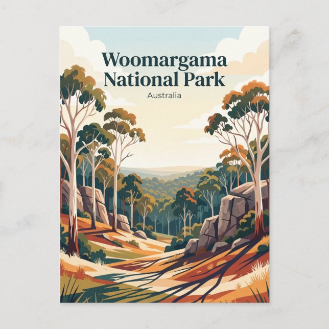 Carte Postale Parc national de Woomargama Australie (Devant)