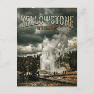 Carte Postale Parc national de Yellowstone Wyoming