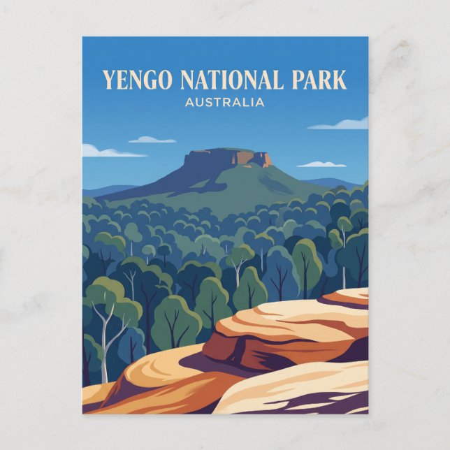 Carte Postale Parc national de Yengo Australie (Devant)