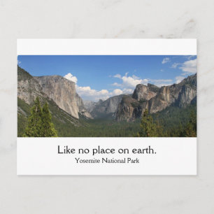 Carte Postale Parc national de Yosemite