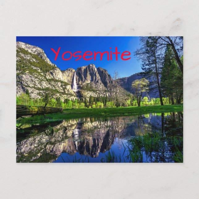Carte Postale Parc national de Yosemite (Devant)