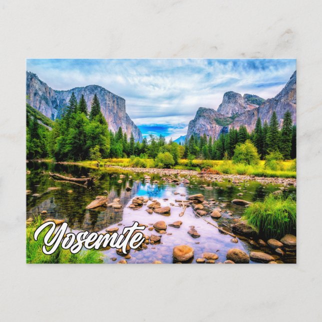 Carte Postale Parc national de Yosemite, Californie, USA (Devant)