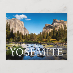 Carte Postale Parc national de Yosemite Joyeux anniversaire