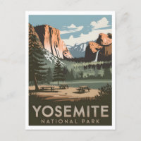 Parc national de Yosemite vintage