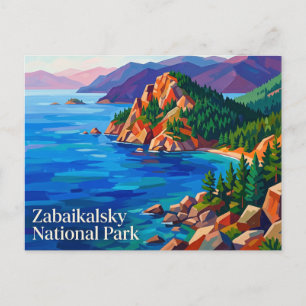 Carte Postale Parc national de Zabaïkalski Russie