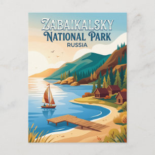 Carte Postale Parc national de Zabaikalsky Russie