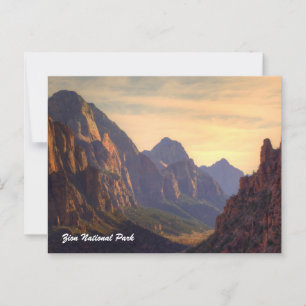 Carte Postale Parc national de Zion