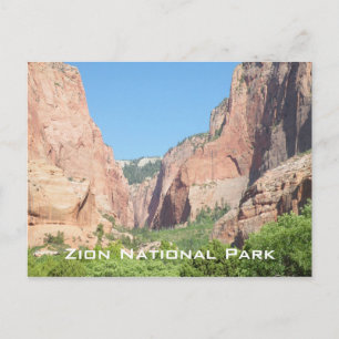 Carte Postale Parc national de Zion