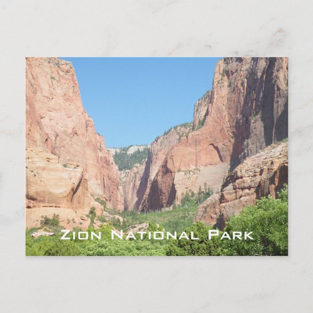 Carte Postale Parc national de Zion (Devant)