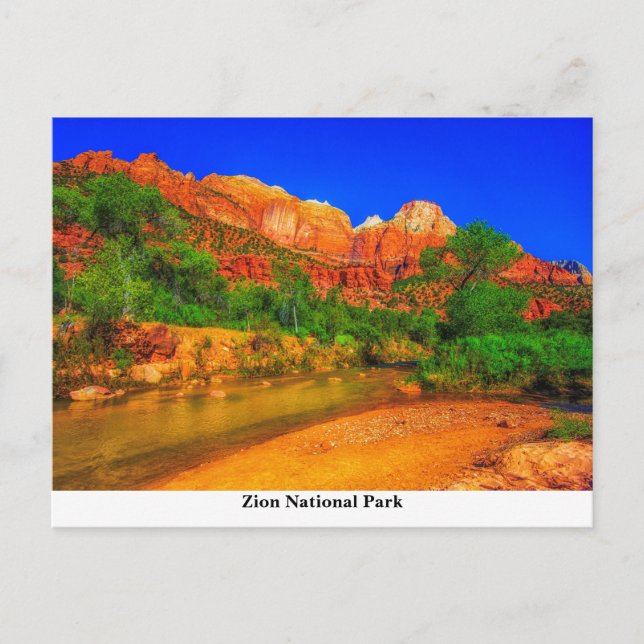 Carte Postale Parc national de Zion (Devant)
