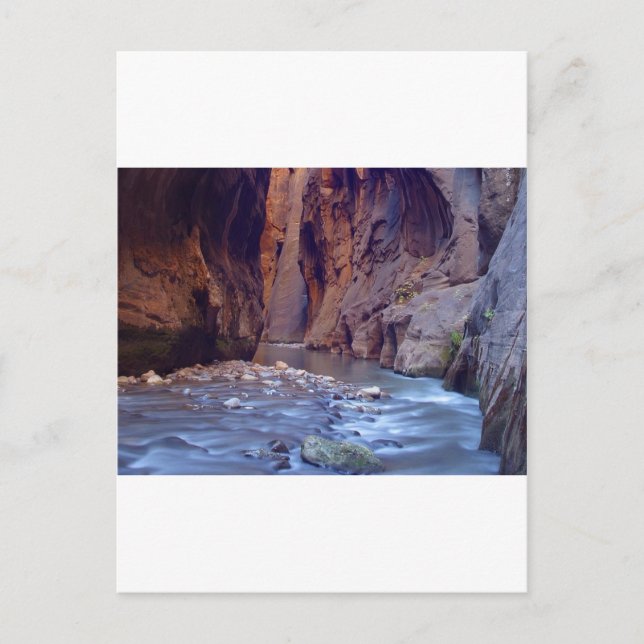 Carte Postale Parc national de Zion Narrows (Devant)