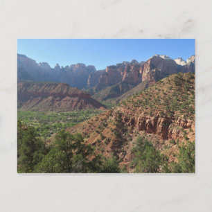 Carte Postale Parc national de Zion USA