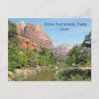 Carte Postale Parc national de Zion, Utah
