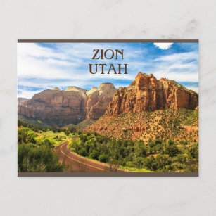 Carte Postale Parc national de Zion - Utah
