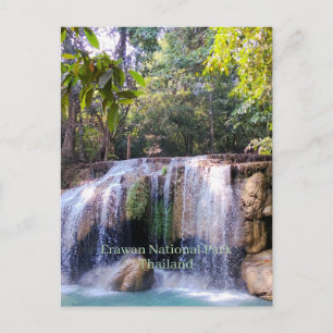 Carte Postale Parc national d'Erawan, Thaïlande,