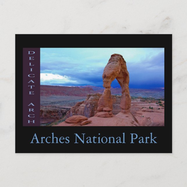 Carte Postale Parc national des Arches (Devant)
