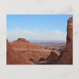 Carte Postale Parc national des Arches des nuages lenticulaires