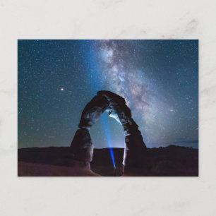 Carte Postale Parc national des Arches la nuit MOAB