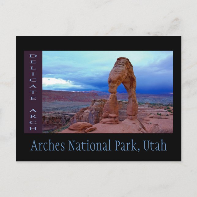 Carte Postale Parc national des Arches, Utah (Devant)