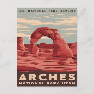 Carte Postale Parc national des Arches, Utah : Une merveille nat