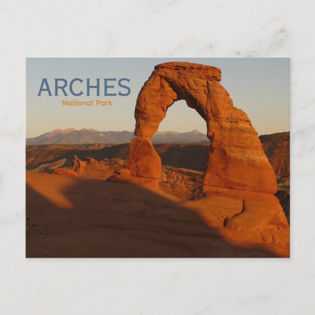 Carte Postale Parc national des Arches Voyage (Devant)
