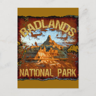Carte Postale Parc national des Badlands
