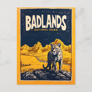 Carte Postale Parc national des Badlands