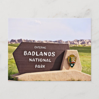 Carte Postale Parc national des Badlands