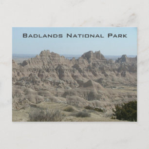 Carte Postale Parc national des Badlands