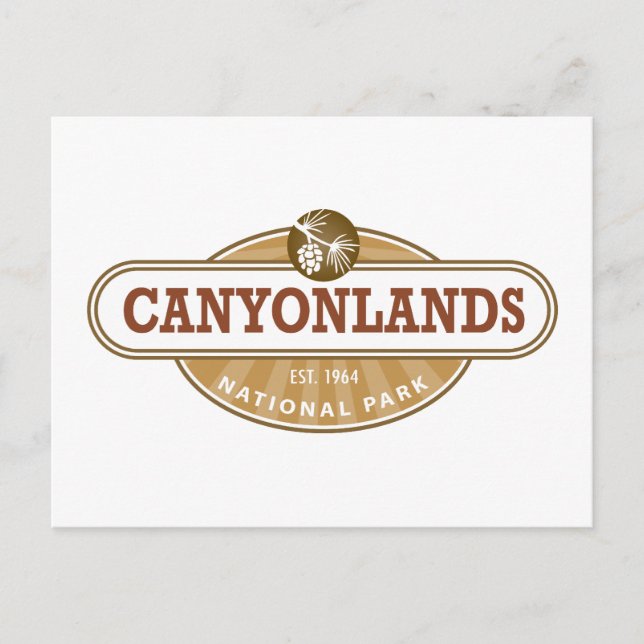 Carte Postale Parc national des Canyonlands (Devant)