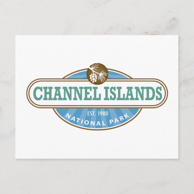 Carte Postale Parc national des Channel Islands (Devant)