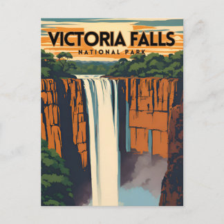 Carte Postale Parc national des chutes Victoria Tourisme traditi
