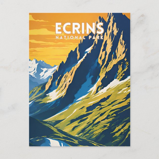 Carte Postale Parc national des Écrins (Devant)